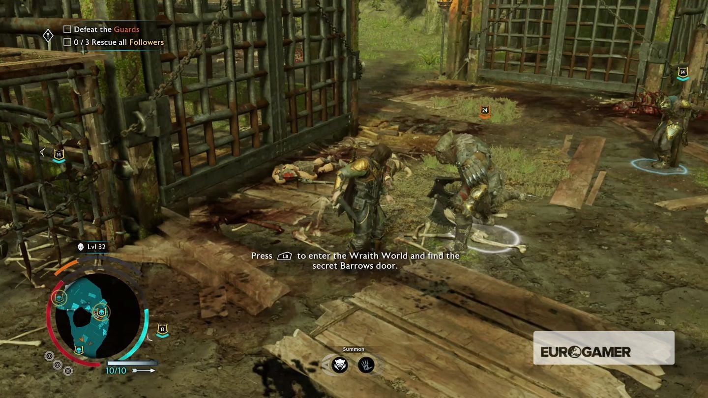 Shadow of War Brûz Quests Ring of Power, Damaged and Missing